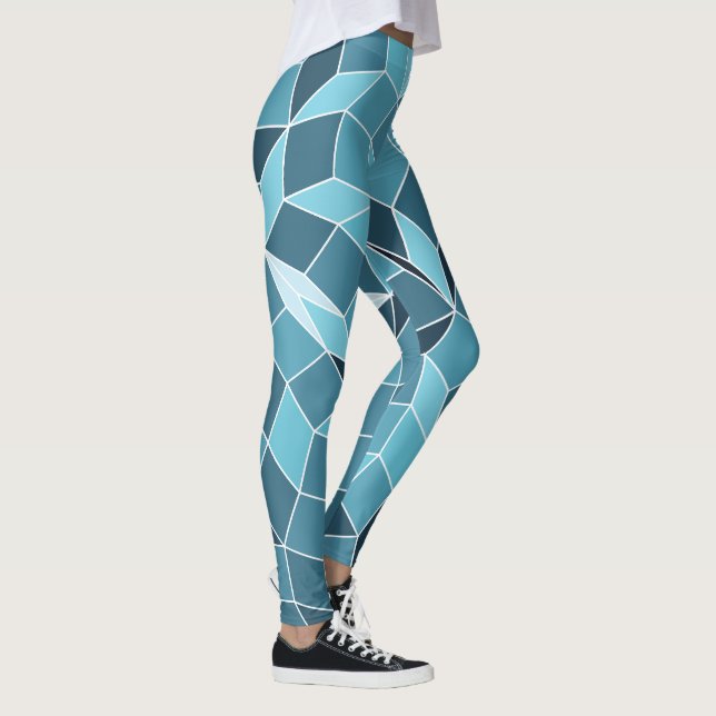 Eismuster Leggings (Rechts)