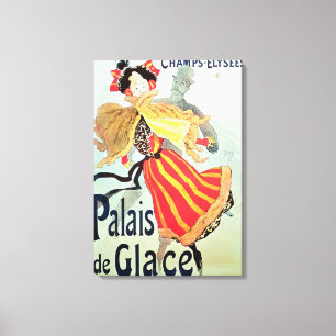 Eispalast', Champs Elysees, Paris, 1893 Leinwanddruck