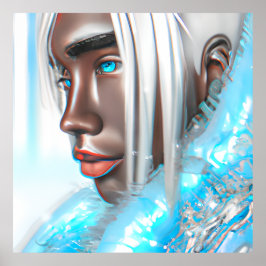 Eisprinz Melanin Black Boy Magic Bruh Winter Bro Poster