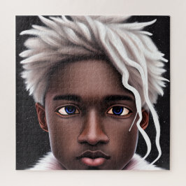 Eisprinz Melanin Black Boy Magic Bruh Winter Bro Puzzle