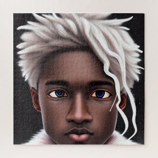 Eisprinz Melanin Black Boy Magic Bruh Winter Bro Puzzle