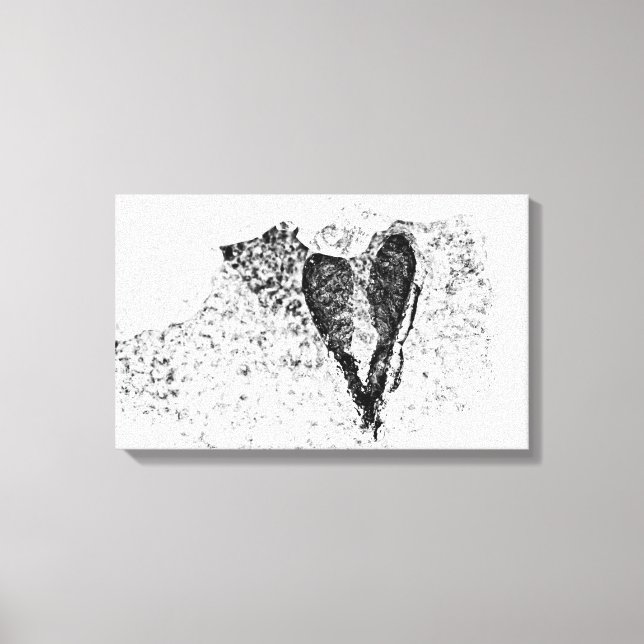 Eissamen in Liebe Leinwanddruck (Vorderseite)