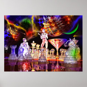 Eisschach von Lenny Poster