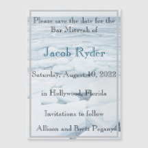 Eisscholle Magnetic Save the Date