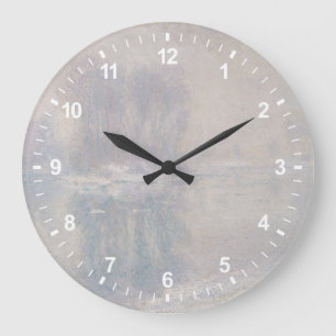 Eisschollen Claude Monets Große Wanduhr