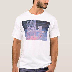 Eisskulptur Sportlicher Künstler Schnitzerei Arkti T-Shirt