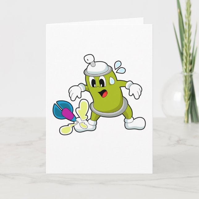 Eisspray Darts Dart Karte (Vorderseite)