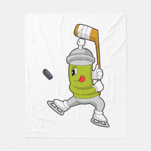 Eisspray Eishockey Eishockey Eishockeystick Fleecedecke