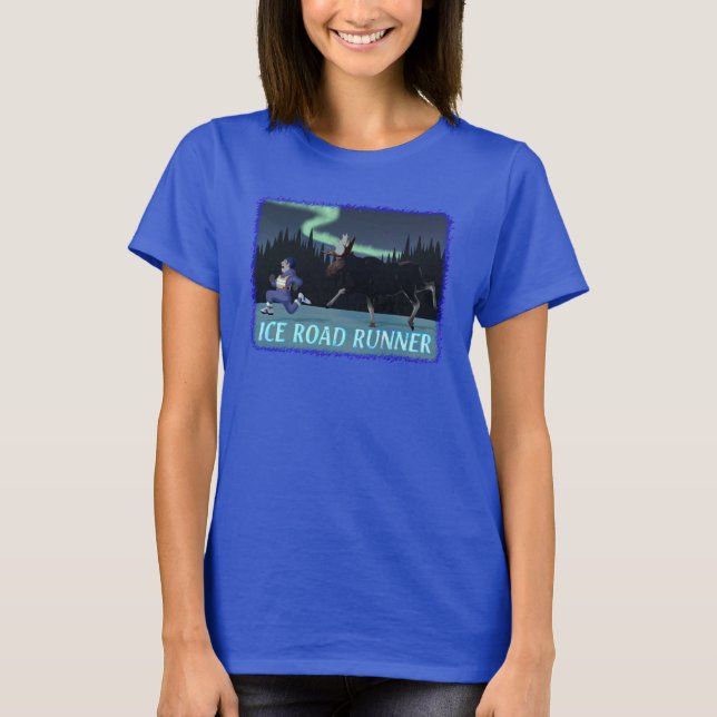 Eisstraßenläufer T-Shirt (Vorderseite)