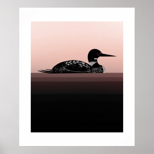 Eistaucher Poster (Vorne)