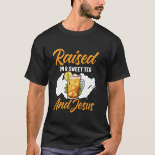 Eistee und Jesus Zitate Christlich Katholisch Eist T-Shirt