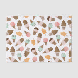 Eistüte-Seidenpapier Seidenpapier