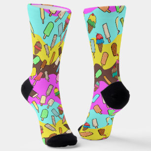 Eistüten und Neapolitaner Socken