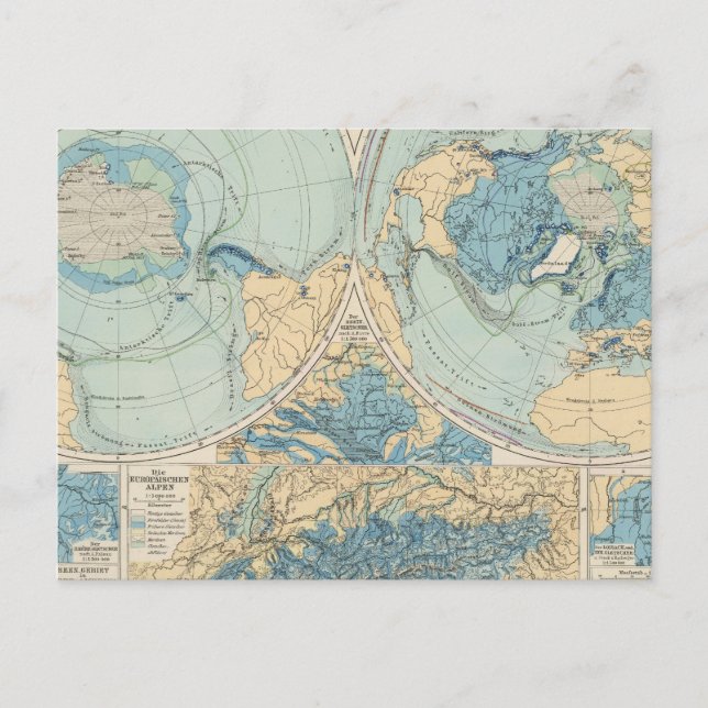 Eisung Atlas Postkarte (Vorderseite)