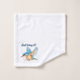Eisvogel-Badehandtuch-Set Badhandtuch Set