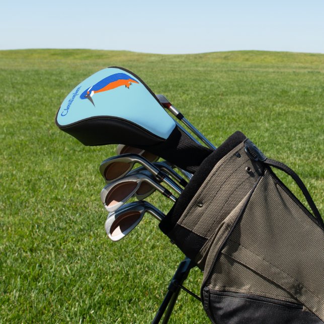 Eisvogel-Design Golf Headcover (In SItu)