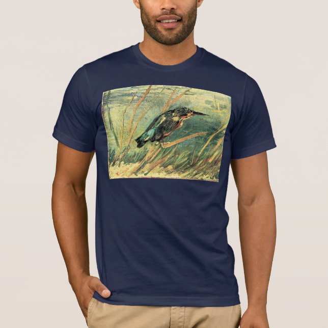 Eisvogel durch Vincent van Gogh T-Shirt (Vorderseite)