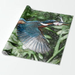 Eisvogel Geschenkpapier