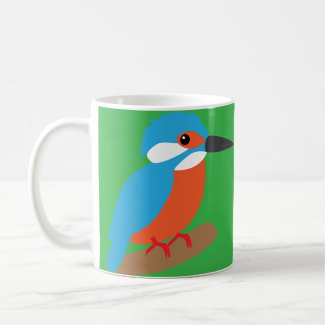 Eisvogel Kaffeetasse (Links)