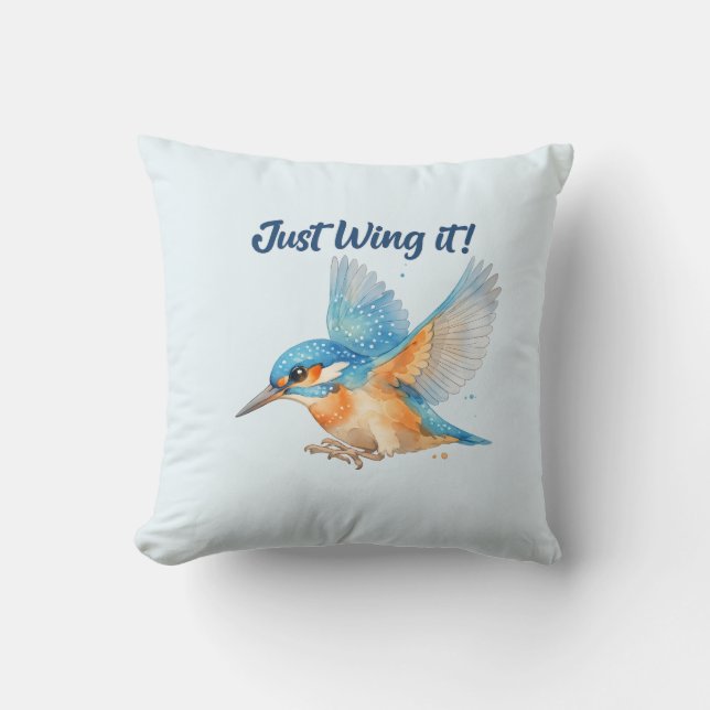 Eisvogel-Kissen Kissen (Vorderseite)