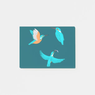 Eisvögel Post-it Klebezettel