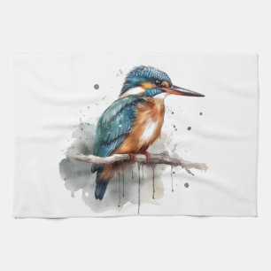 Eisvogel Serenity Geschirrtuch