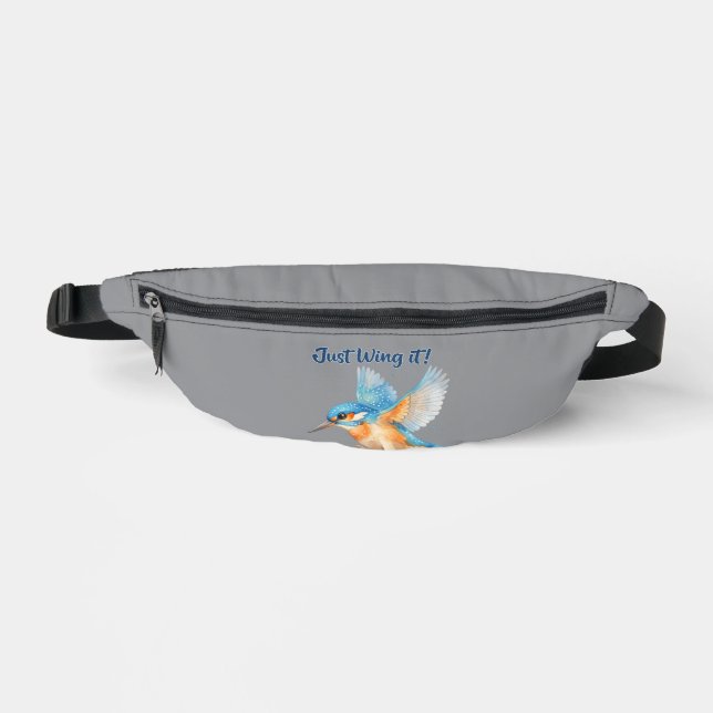 Eisvogel-Taillentasche Bauchtasche (Vorderseite)