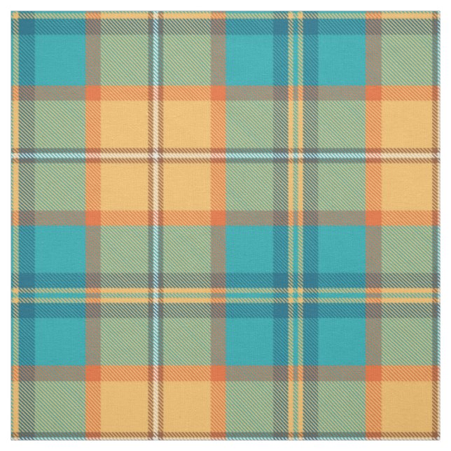 Eisvogel-Tartan Stoff (Muster)