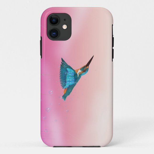 Eisvogel Vogel Case-Mate iPhone Hülle (Rückseite)