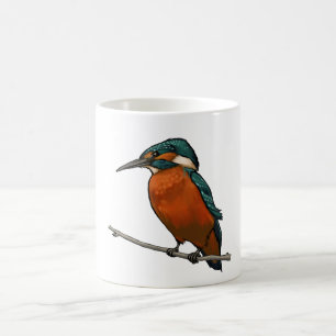 Eisvogel-Vogel-Tasse Tasse