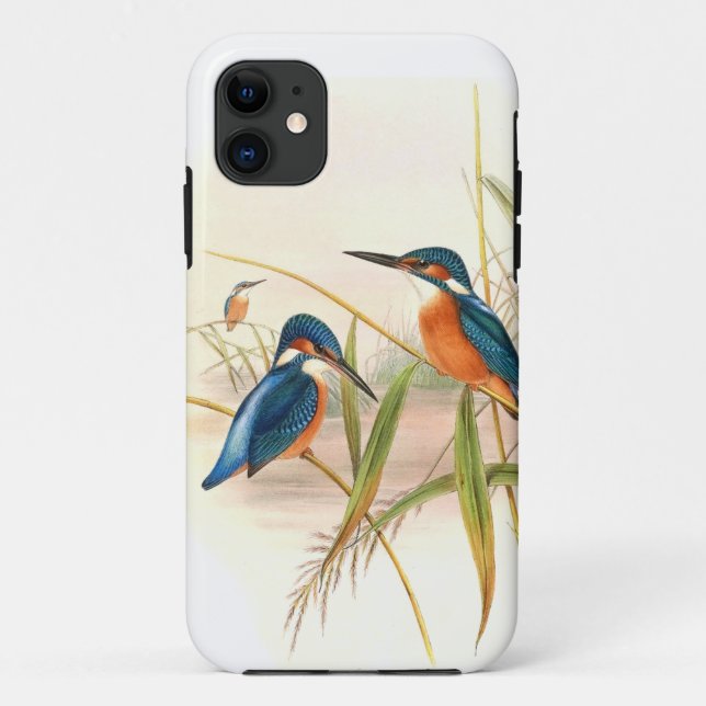 Eisvogel-Vogel-Tier-Tier-Teich Case-Mate iPhone Hülle (Rückseite)