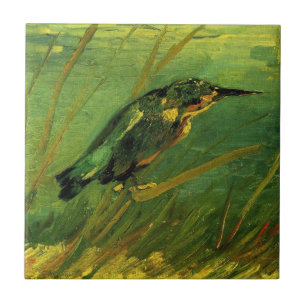 Eisvogel von Vincent van Gogh Fliese