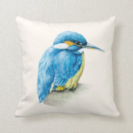 Eisvogelvogel-Kunst-Wurfskissen Kissen
