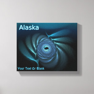 Eiswale - Alaska Leinwanddruck