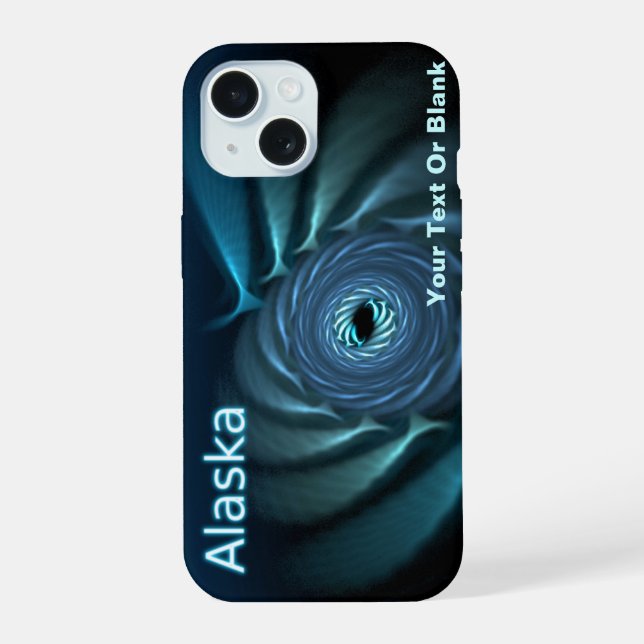 Eiswale iPhone 15 Hülle (Rückseite)