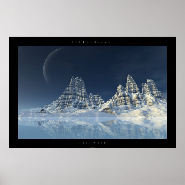 Eiswanderung Poster (Vorne)