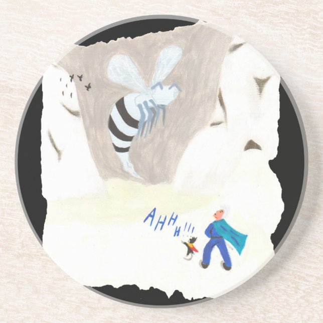 Eiswaschberg Sandstein Untersetzer (Vorne)