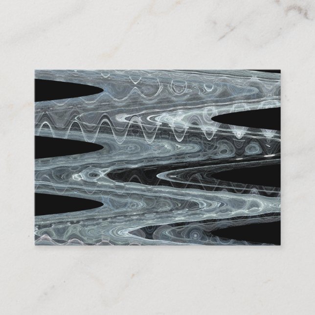 Eiswellen Visitenkarte (Vorderseite)