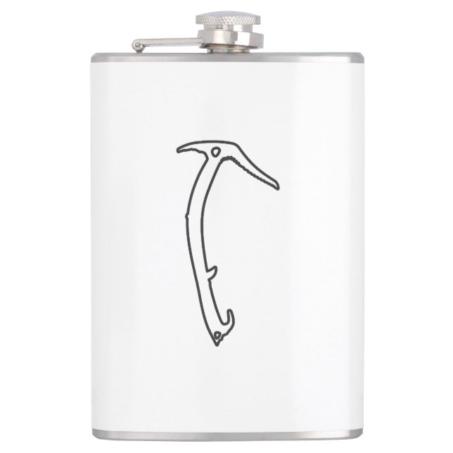 Eiswerkzeug Flachmann (Vorderseite)