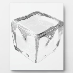 Eiswürfel Fotoplatte