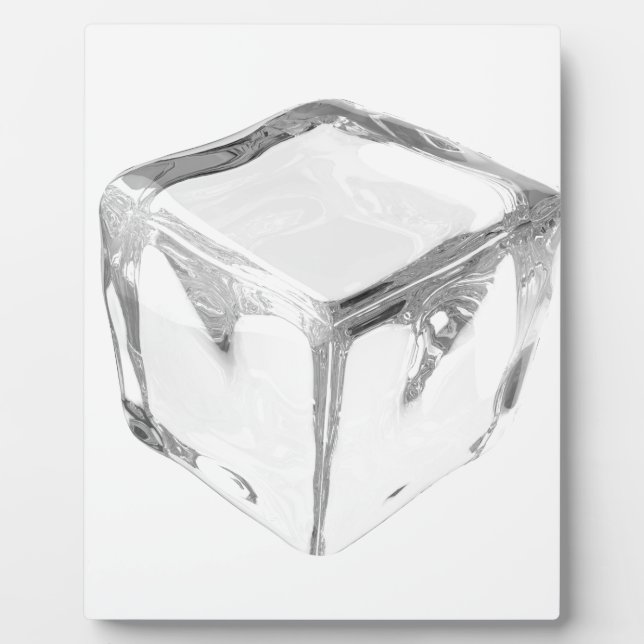 Eiswürfel Fotoplatte (Vorderseite)