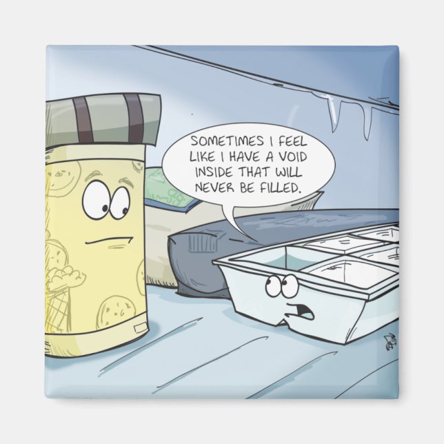 Eiswürfelfach Magnet (Vorne)