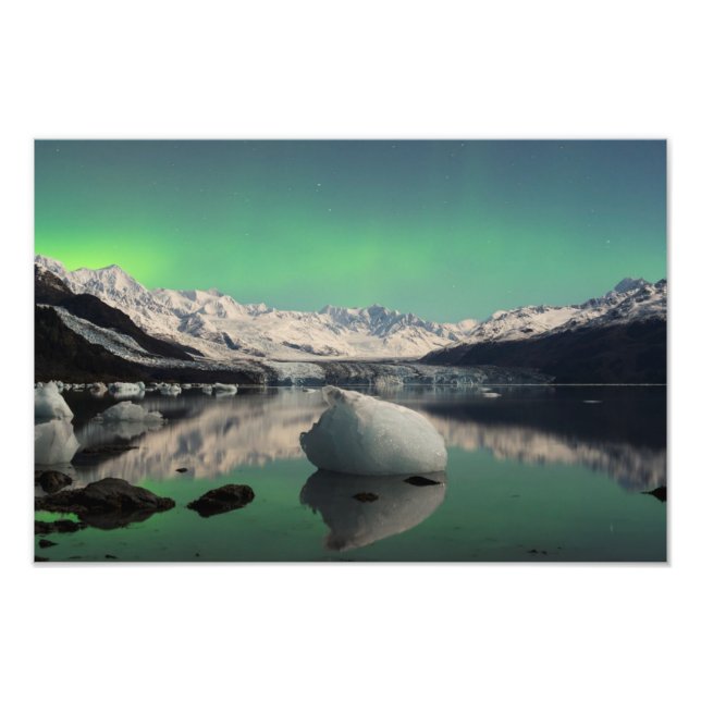 Eiszeit Aurora Fotodruck (Vorne)