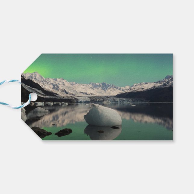 Eiszeit Aurora Geschenkanhänger (Rückseite Horizontal)