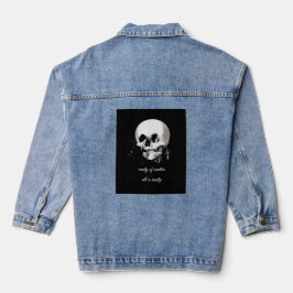 Eitelkeit der Eitelkeiten Alles ist Eitelkeit Eccl Jeansjacke