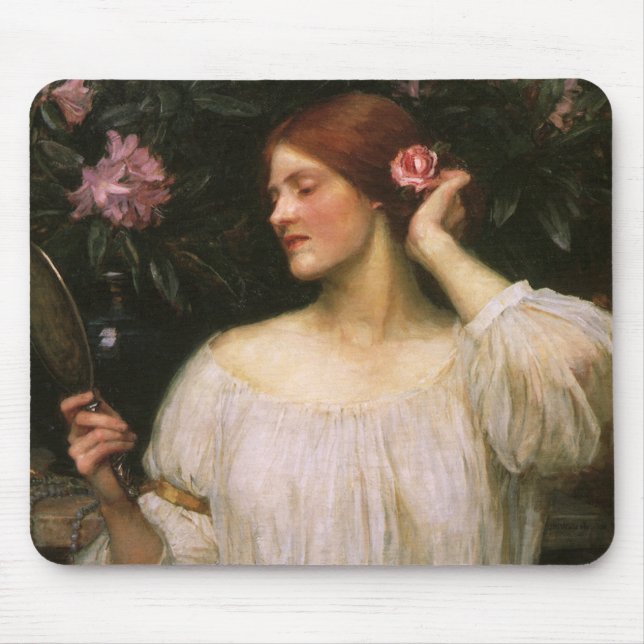Eitelkeit von John William Waterhouse Mousepad (Vorne)