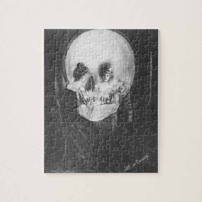 Eitelkeits-Puzzlespiel Puzzle (Vertikal)