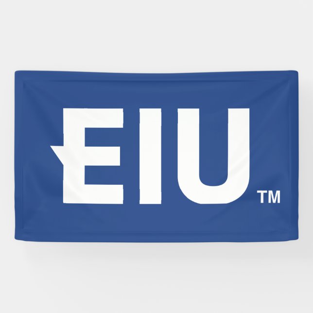 EIU-Blockbuchstabe Banner (Horizontal)