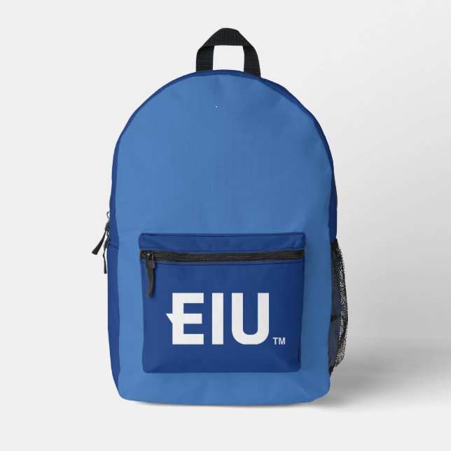EIU-Blockbuchstabe Bedruckter Rucksack (Vorderseite)