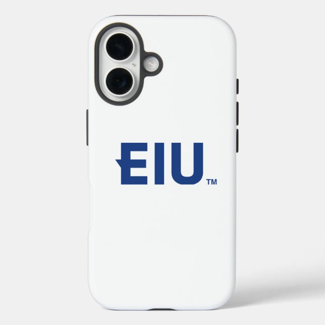 EIU-Blockbuchstabe Case-Mate iPhone Hülle (Rückseite)